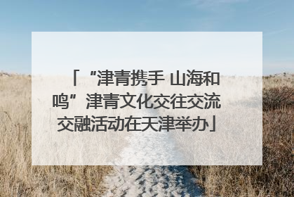 “津青携手 山海和鸣”津青文化交往交流交融活动在天津举办