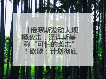 俄罗斯发动大规模袭击，泽连斯基称“可怕的袭击”！欧盟：计划彻底停止进口俄罗斯石油！油价飙涨