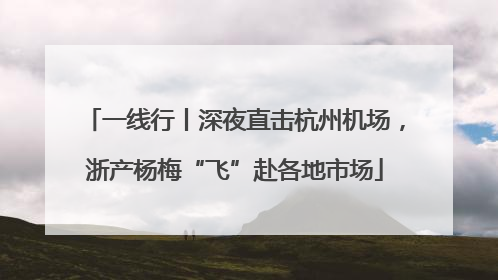 一线行丨深夜直击杭州机场，浙产杨梅“飞”赴各地市场