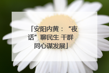 安阳内黄：“夜话”聊民生 干群同心谋发展