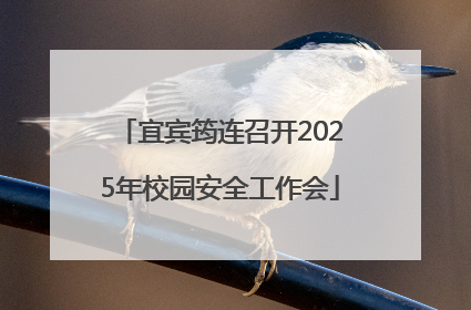 宜宾筠连召开2025年校园安全工作会