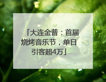 大连金普：首届烧烤音乐节，单日引客超4万