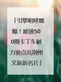 引擎咆哮燃爆！欧速500圈卡丁车耐力赛点亮荆州文旅新名片