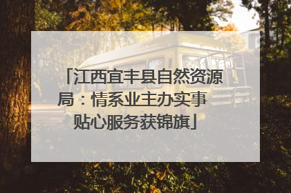 江西宜丰县自然资源局：情系业主办实事 贴心服务获锦旗