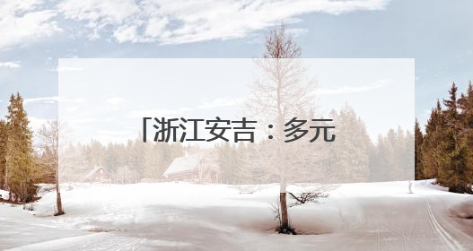 浙江安吉：多元夜间经济促消费