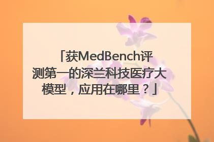 获MedBench评测第一的深兰科技医疗大模型，应用在哪里？