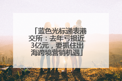 蓝色光标递表港交所：去年亏损近3亿元，要抓住出海跨境营销机遇