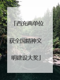 西充两单位获全国精神文明建设大奖