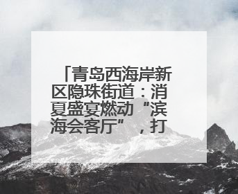青岛西海岸新区隐珠街道：消夏盛宴燃动“滨海会客厅”，打造全天候、全龄段消费生态圈