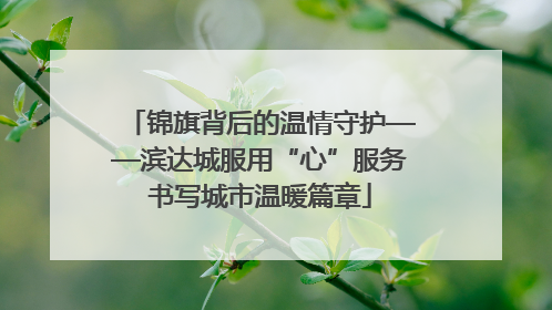 锦旗背后的温情守护——滨达城服用“心”服务书写城市温暖篇章