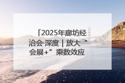 2025年廊坊经洽会·深度｜放大“会展+”乘数效应 打造消费新场景