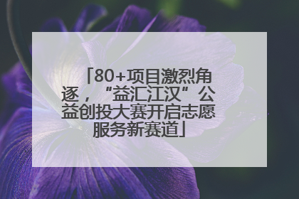 80+项目激烈角逐，“益汇江汉”公益创投大赛开启志愿服务新赛道
