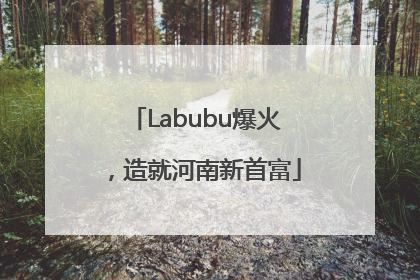 Labubu爆火，造就河南新首富